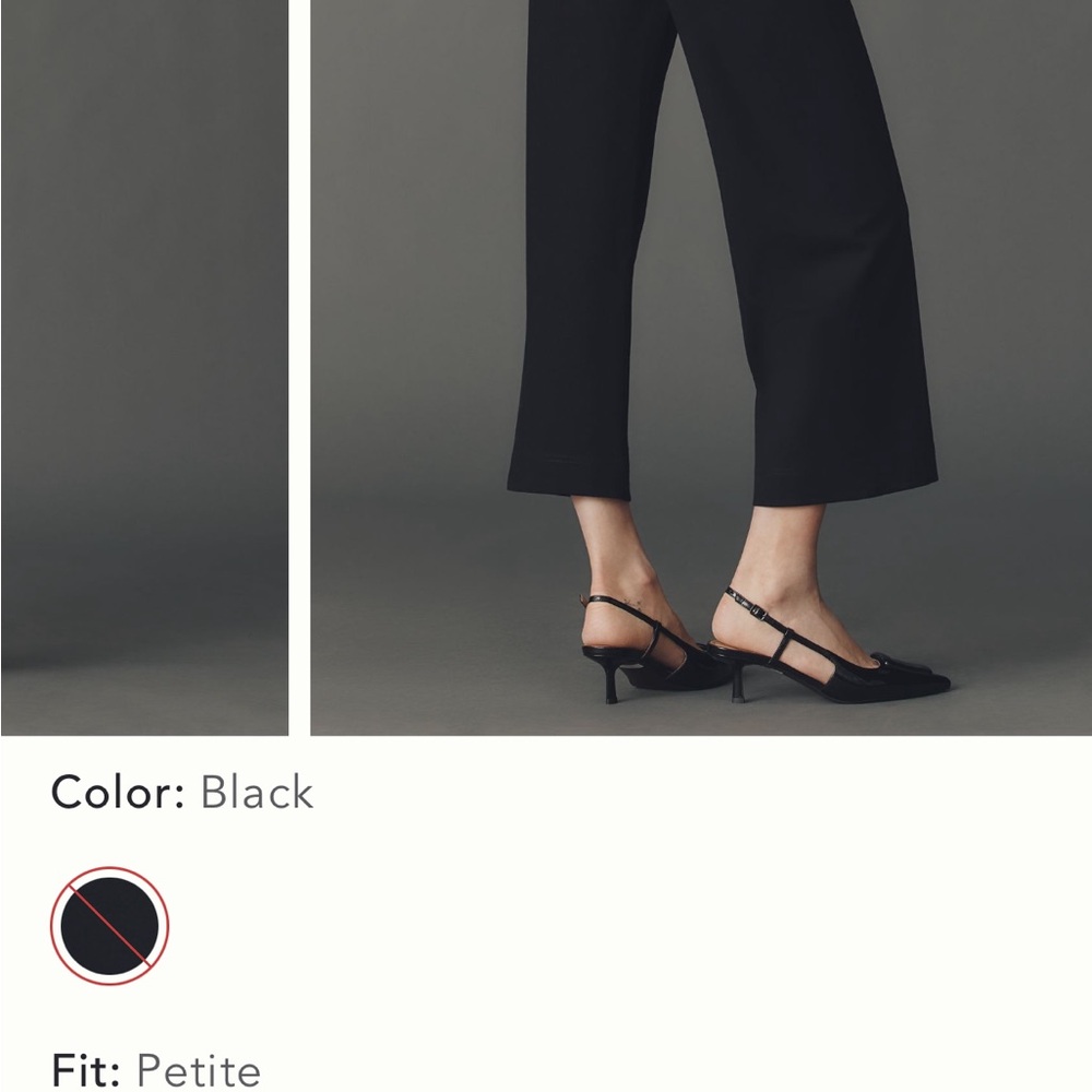 NWT Anthropologie The Colette Crop Bow-Waist Pants by Maeve 27p & 28p - Picture 5 of 8